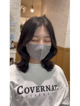 美容室ジャスミン 【ヒロシ】韓国ミディアム 20代 30代 40代 藤枝