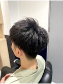 ツーブロックショート〈銀座〉理容室