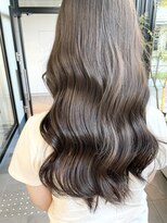 ニコフクオカヘアーメイク(NIKO Fukuoka Hair Make) 福岡天神/シークレットハイライト/透明感グレージュ/オリーブ