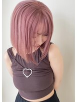 トーチ(torch)&nbsp;青みピンクの透明感カラーボブ