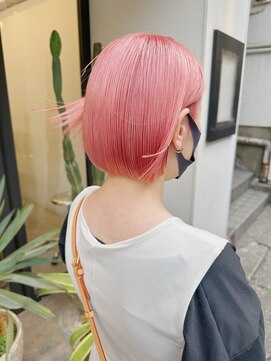 フラム 渋谷(flamme) コーラルペールピンク＊