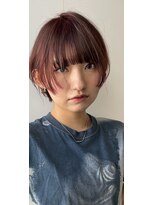 髪質改善と縮毛矯正の専門店 サンティエ(scintiller)&nbsp;大人綺麗な小顔襟足スッキリショートボブ　30代40代50代