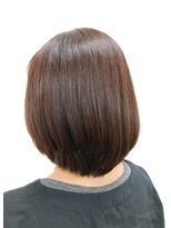 黄ぐまくん美容室 ミディアムレイヤー