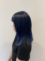 ヘアーエスクールエミュ(hair S. COEUR emu)&nbsp;ブルーカラー