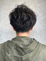 ラギッド 大野城店(RUGGED)&nbsp;メンズマッシュパーマ　ツイストスパイラル　ビジネススタイル