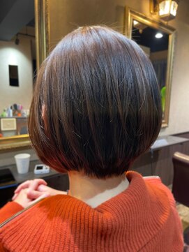 アイノアクロノス 新大久保(AInoa CRONOS) 髪質改善カラーエステ~ツヤ髪ショートボブ~