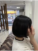 [ヘアークラフトサン] 大人女性におすすめ◎ぱつっとボブ