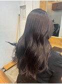 ★廣中優奈★20代30代ラベンダーグレージュ