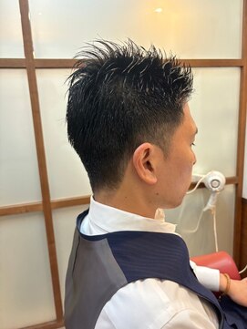 ムードコア 関内店(mu;d Coa) メンズ 刈り上げビジネススタイル