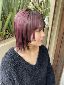 ツール ヘアプラスライフ ラボ(TOOL hair+life lab.) フェイスバングで抜け感