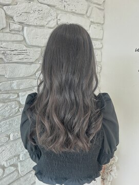 ヘアー ルセロ アット プリム(hair lucero @ prim) 透明感抜群セピアグレージュ