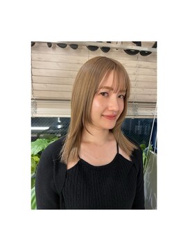 リワーズ 成城学園前店(Rewards) ボブ/グレージュ/大人女性/レイヤー/ショート[成城学園前]