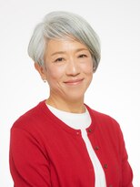 ブロッサム プロデュースド バイ エガオ(Blossom PRODUCED by EGAO)&nbsp;60代グレイヘアの方に◎骨格補正ショート