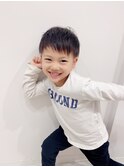 男の子カットキッズカットツーブロックショート刈り上げ