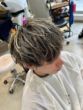 アプリコ(APREKO) ゆるパーマ×メッシュ