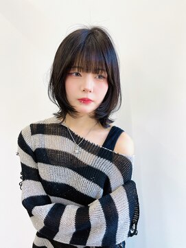 ロンドローズ 名古屋(Lond damaskRose) 顔周り ダブルカラー 名駅 ブリーチ 髪質改善 ボブ 韓国 153