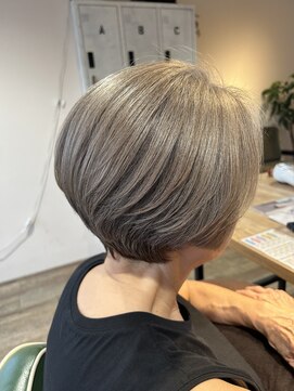 ヒライス 千歳船橋(Hiraeth) グレー系ショートボブ★