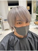 メンズシルバーカラー