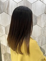 ビューティドレッセヤマノ 池袋パルコ(Beauty Dresse YAMANO)&nbsp;【ストレート】【セミロング】【グラデーションカラー】