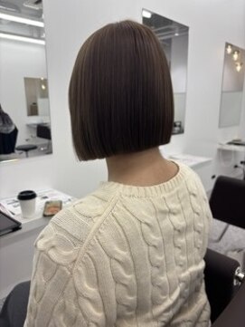 シーバイラヴィズム けやき通り2号店(Sea by LUVISM) 切りっぱなしボブ