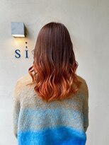 ロア バイ シズク センター南(LOA by sizuk)&nbsp;オレンジグラデーションカラー