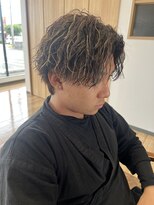 アンソメット 筑後店(UN SOMMET)&nbsp;縦落ちツイストスパイラル　ハイライト