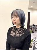 【アンブレラカラー】コントラスト アイスブルー