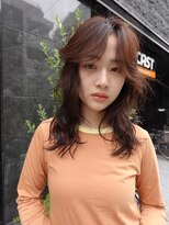 ホネン(honen)&nbsp;薬院【honen】ミディアムレイヤー髪質改善メテオカラーイルミナ