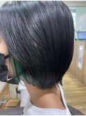 インナーグリーンボブ