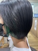 クリック 武蔵新城店(CLiC)&nbsp;インナーグリーンボブ