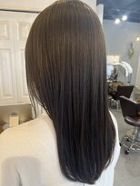 レイリー(LAiLy)&nbsp;メテオカラー　アッシュブラウン　セミロングスタイル