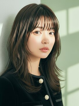 コトナ 越谷店 ミディアムヘアー/ココアベージュ/白髪染め/髪質改善/越谷