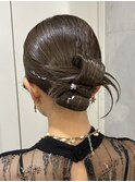 ヘアセット/カチモリヘア/タイトアレンジ