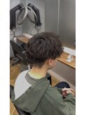 波巻きパーマ　Gaku