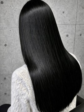 アル あびこ(aru.) 地毛より美しく。透明感あふれるブルーブラック