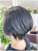 後ろ姿が綺麗に見えるボブスタイル！