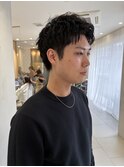 ◯スパイキーショート×ピンパーマ◯