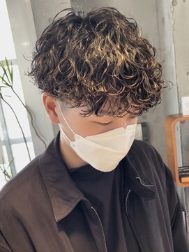 リットバイフィフス 甲南店(Lit. by fifth) 甲南メンズカットメンズパーマ波巻きスパイラルパーマツイスパ
