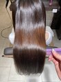 ヘアリゾート粋 ティガ 池袋店(tiga) 縮毛矯正!乾かしただけでこのツヤ感