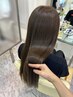 カラー+ホームケア付きトリートメント＋マイクロバブル