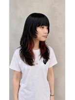 ウジュ(Uju) ウルフ×インナーカラー