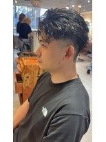 キャンバス バイ ネオリーブ 横浜西口(Canvas by neo.)&nbsp;横浜★メンズショートのツイストスパイラルパーマ