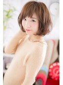 ベビーバングのキュートボブ(miq阿佐ヶ谷)　