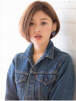 ガーデントウキョウ(GARDEN Tokyo) 【GARDEN本木】パーソナルカラーのワンサイドタンバルモリボブ