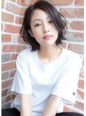 洗練された大人かわいい♪Anyの外ハネボブ