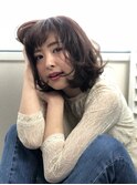 cie hair.オシャレ,波巻き,透明感,ラフ,カジュアル,スタイル