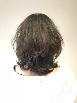 イマージュアヴェダ 丸井吉祥寺店 【吉祥寺/AVEDA】カラー ニュアンスパーマ のふんわりミディアム