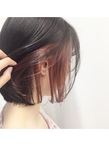 アライブ キチジョウジ(ALIVE Kichijoji)&nbsp;【ALIVE吉祥寺】ピンク×ブラウン＊インナーカラー ロブ