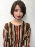 小顔ショートボブ☆ 担当 奥野