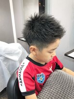 フレイム(FLAME) 【FLAME】天文館　キッズカット　スパイキーショート